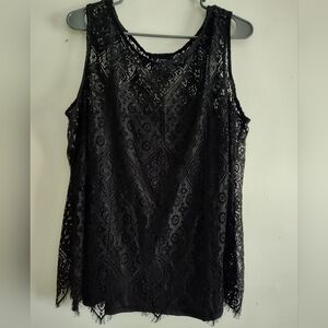 Simply Emma Lace Lined Top